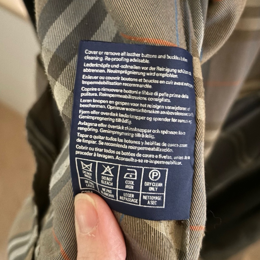 Burberry Olive Green Long Trench Coat - Picture 13 of 15
